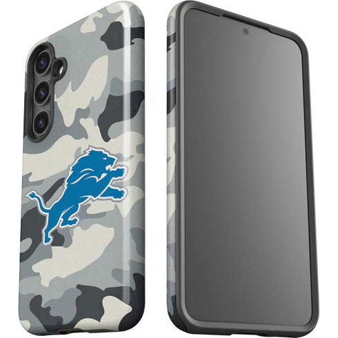 NFL Detriot Lions Camo Galaxy S24 Plus Impact Case